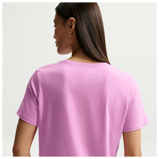 Nike Γυναικεία κοντομάνικη μπλούζα Sportswear Club Essentials